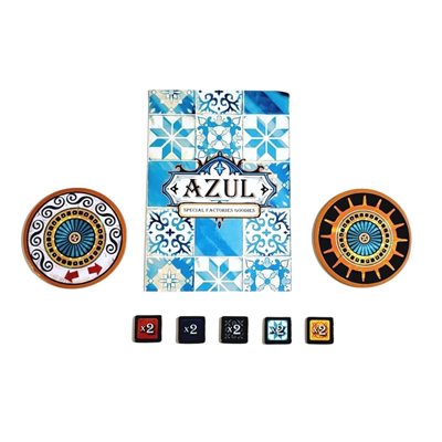 New By Plan B Games Promo 2 Special Factories For Azul 